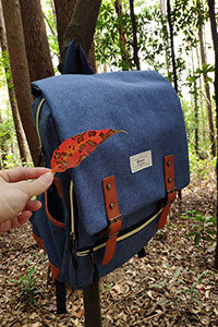 Ronyes laptop backpack for hiking