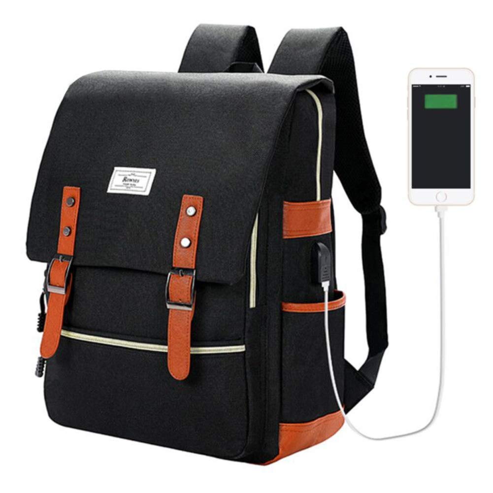 Cute Unisex Laptop Backpack with USB Port - Ronyes Official